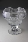 Waterford Crystal Heritage Prestige 9  Footed Centerpiece Bowl Made In Ireland