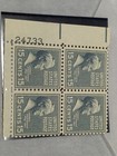 Scott   820 - Prexie Series  James Buchanan 15   1938 Bpe Plate Block Mnh Og
