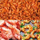 Sun Dried Salted Large Prawn Shrimps Seafood   Isso   100  High Quality
