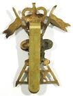 British 12th  prince Of Wales s  Royal Lancers Cap Badge