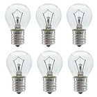 Lava Lamp Bulb  6 Pack 25 Watt Lava Lamp Light Bulb  S11 E17 Base 120 Volt
