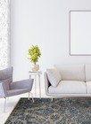 Transitional Grey Hand-knotted Carpet 4 2  X 8 2  Wool Oriental Area Rug