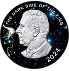 2024 Canada Maple Leaf 1 Oz 9999 Silver Dark Side Of The King Edition