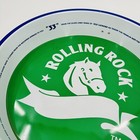 Nos Rolling Rock Metal Beer Tray Latrobe Brewing Co  - Hanging Sign Deep Sides