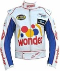 Ricky Bobby Wonder Bread Racing Jacket     Talladega Nights Nascar Faux Leather