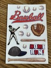 Vintage Sports Sticker Sheets Set 2   2001 Baseball Basketball Soccer