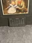 Hanging Antique Calendar 1901 G w  Tuggle Electrical Supplies Beaumont Texas