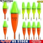 4pcs Lighted Fishing Slip Bobbers Light Up In Green Fishing Float For Fishing         