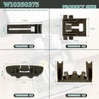 New W10350375 Dishwasher Top Rack Adjuster Parts Fit Whirlpool Parts Wdt730pahz0