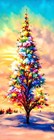 Decorated Christmas Yule Bookmark -  6x2 Bookish Gift For Book Readers