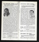 1966-67 Baltimore Bullets Yearbook Media Guide  Gus Johnson - Ex  
