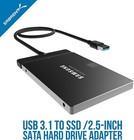 Sabrent Usb 3 1  type-a  To Ssd   2 5-inch Sata Hard Drive Adapter  ec-ss31 