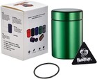 Smell Proof Jar  Aluminum Airtight Stash Storage Container With Rubber Ring K   