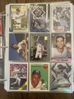Huge Baseball Card Lot   Around  1000 Cards  120 Pages   Great Condition   Rare