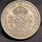 1948 United Kingdom 2 Two Shillings - George Vi - Vf  very Fine 