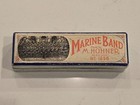 Vintage M  Hohner Marine Band No  1896 Harmonica Key C Germany W  Original Box