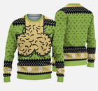 Dicky Meme Ugly Funny Christmas Holiday Sweater Ugly Christmas Sweater For Men