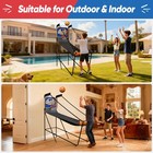 Foldable Electronic Arcade Basketball Game - Indoor Single Shot