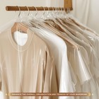 40 Pcs Dry Cleaner Clothes Covers Plastic Clear Garment Bags For Clothes 60x90cm