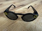 Spectacles Snapchat Full Rim Hd Camera Sunglasses Black W  Charging Cable   Case