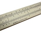Slide Rule Vtg Antique Keuffel   Esser Beginner s 4058w Scientific Tool K e Case