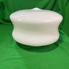 Schoolhouse Lamp Shade 6  X 12  White Milk Glass Ceiling Fan Light Pendant Globe