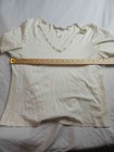 Vtg 90s Warm N Silky Pajama Top Lot 2 Ivory Lace Coquette Romantic Loungewear