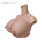 Roanyer Used Silicone S Cup Huge Breast Large Artificial Fake Boob For Cosplay