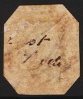 India 1854 - Sg 21  4a  Blue   Red  Head Die Iii frame Die I -qv- Vfu  Cat   3000