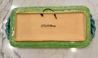Signed Laurie Pollpeter Eskenazi Studio Art Pottery Tray Platter Wall Hanging