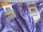 Vntg   Nwt     Two Vanity Fair Lilac Satiny Panties     Sz 10  plus 