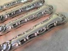 Set Of 4 Gorham Strasbourg 1897 Pattern 9  Dinner Knives No Mono Sterling Silver