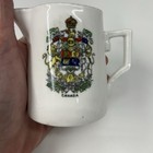 Vtg Best English China Creamer Canada Crest Souvenir 