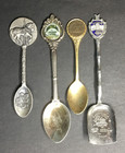 Vintage Souvenir Spoon Collectible - Lot Of 4 Spoons