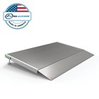 Ez-access Transitions 24    Self Supporting Aluminum Angled Entry Ramp  open Box 