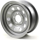 Dexstar Silver Modular Steel  15 X 5 Trailer Wheel 5 Lug On 4 5  Bolt New 2200lb