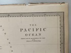 1840 Map Of Pacific Ocean Sduk Australia Hawaii California Nz Antique Engraving
