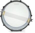 Ludwig Universal Black Brass Snare Drum - 8 Inches X 14 Inches  Black Nickel