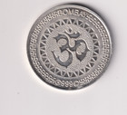 India Bombay 999 Silver  Medal token 50mm 49 80g  Gg63