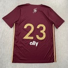 Detroit City Fc Jersey Adult Large Red Adidas Michael Bryant Mls Soccer Mens L