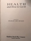 1912 Health How To Get It Hamilton Beach New-life Vibrator Antique Medical Book