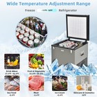 68 Quart Car Refrigerator 12v Portable Car Freezer Fridge W dc   Ac Adapter