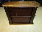 Antique Singer Treadle Sewing Machine Two  2  Drawer Cabinet - Finished