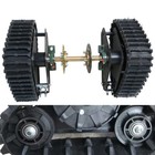 A Pair Go Kart Atv Utv Buggy Quad Rear Wheel Snow Rubber Sand Tracks Snowmobile