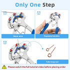 Jewelry Looping Pliers In One Step For Beading Wire 24-18 Gauge Craft Tool