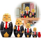 Trump Nesting Dolls Set Of 5 Pcs - Trump Decor - Russian Stacking Dolls