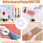 Nano Magic Tape Double Sided Traceless Washable Adhesive Invisible Gel 1m 3m 5m