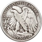 1943 Liberty Walking Silver Half Dollar Ag About Good Coin 90  Silver 0 36 Oz