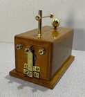 Antique Ruhmkorff Induction Coil Cenco Central Scientific Co  Vintage Spark Gap