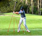 Jingwei Golf Swing Training Aid Swing Plane Corrector Swing Posture Indicator   